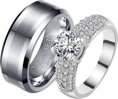 bague de mariage homme et femme